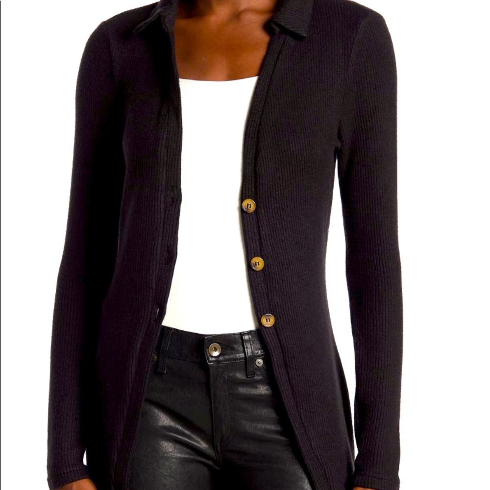 Walter Baker knit sweater jacket fits more like a medium NWT